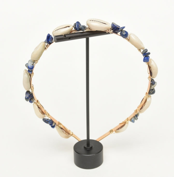 Cowrie & Crystal Head bands