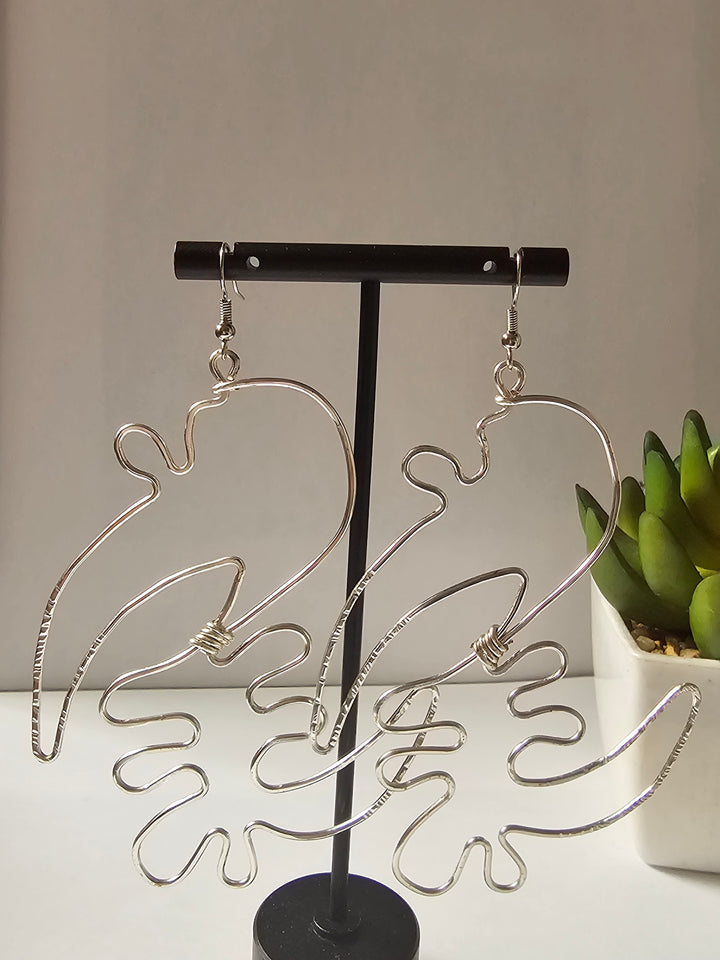 Gye Nyame Wire Earrings