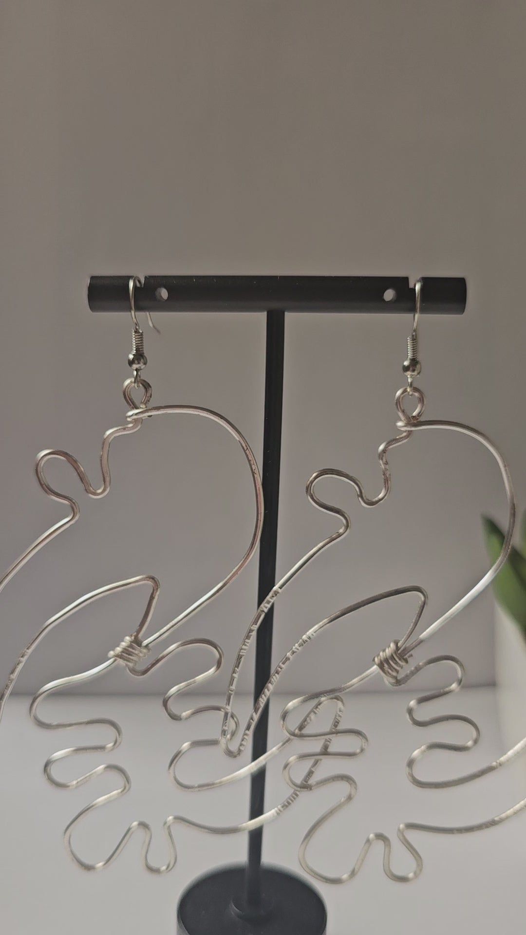 Gye Nyame Wire Earrings