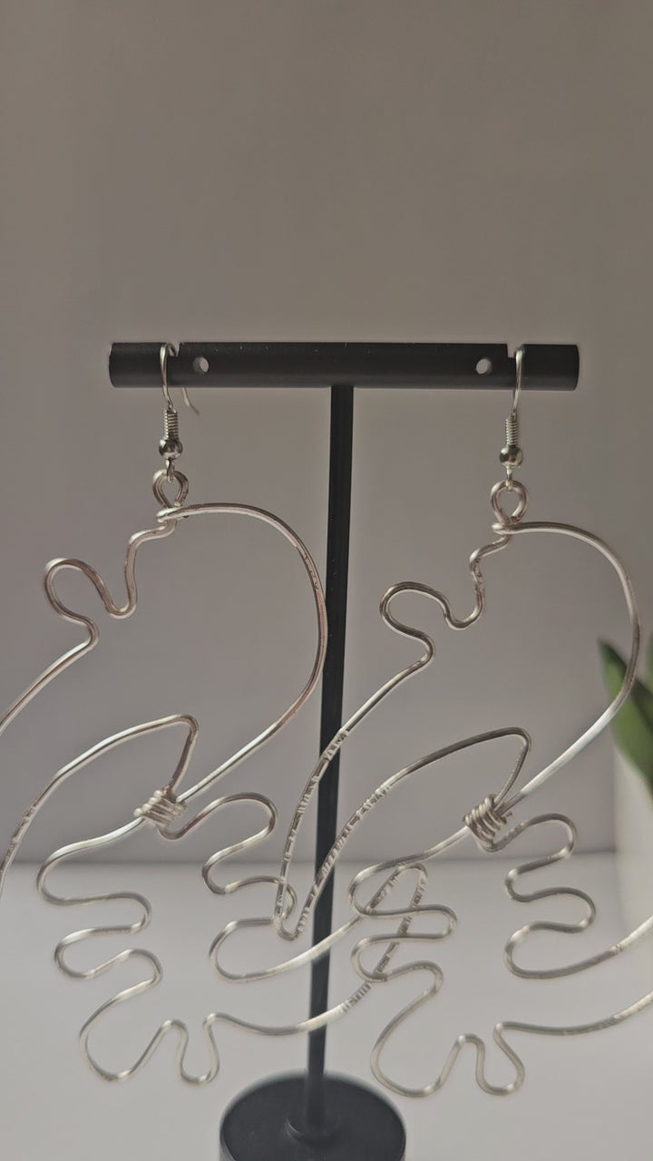 Gye Nyame Wire Earrings