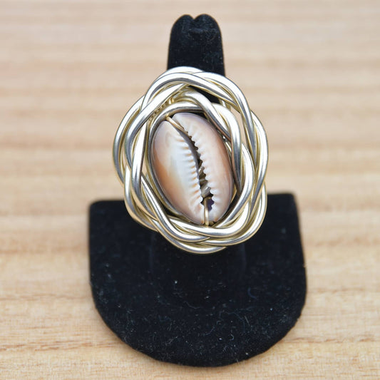 Cowrie Shell Ring