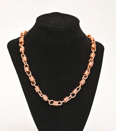 Copper link chain